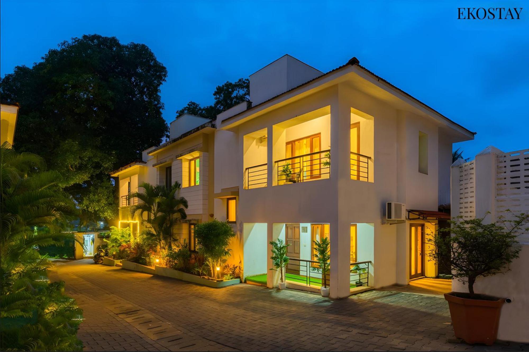 Eko Stay - Solace Villa I Charming Villa Close To Candolim Beach Exterior photo